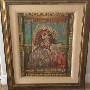 Gilberto Marino “ El Caballero de Paris” Painting